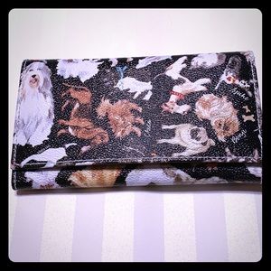 (Sold) Dog Print Wallet